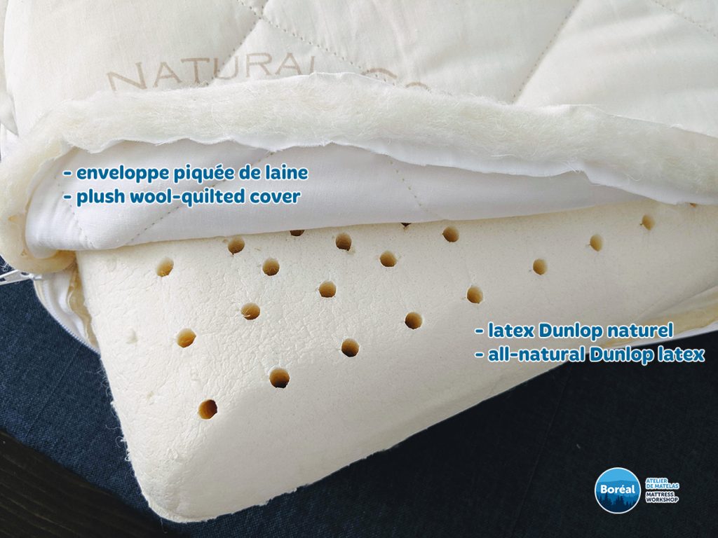 Boreal latex pillow - Boréal - Atelier de matelas